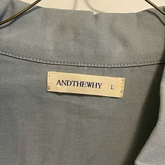 ANDTHEWHY Baby Blue 4 Pocket Vest - Picture 3 of 4